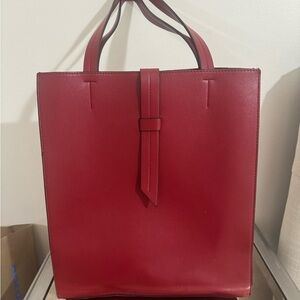 Neiman Marcus Red Tote Bag